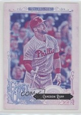 2017 Topps Gypsy Queen Missing Black Plate Cameron Rupp #72 t5e