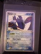 Kyogre EX Black Star Promo 037 Holo Pokemon Karte NM/LP+