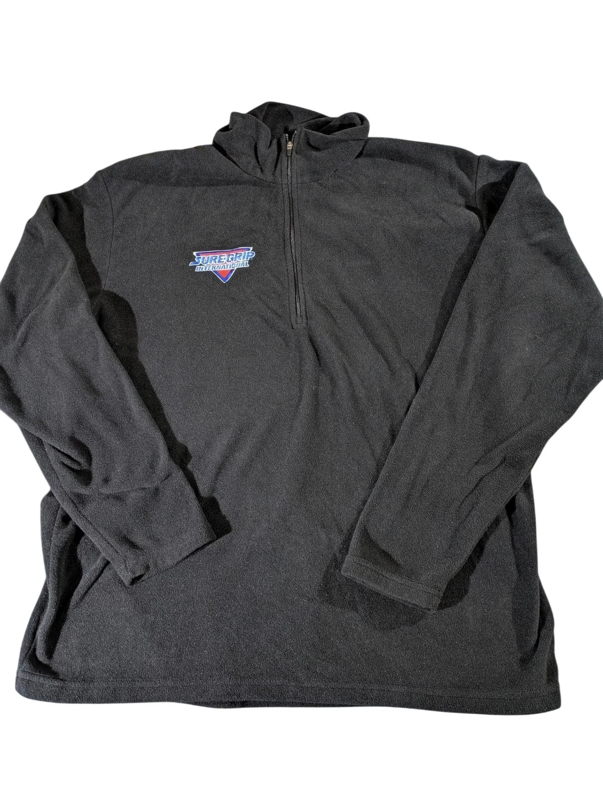 Vintage Patagonia Synchilla Pullover Mens XL Black 1/4 Zip Fleece Lightweight