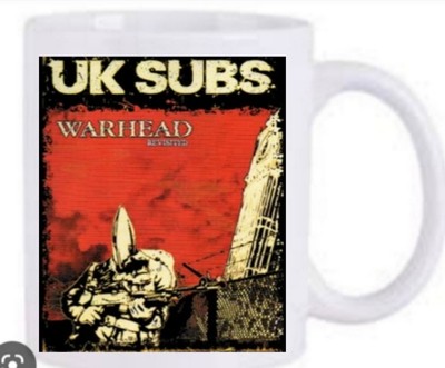 UK Subs Warhead mug  Dishwasher Proof free postage 