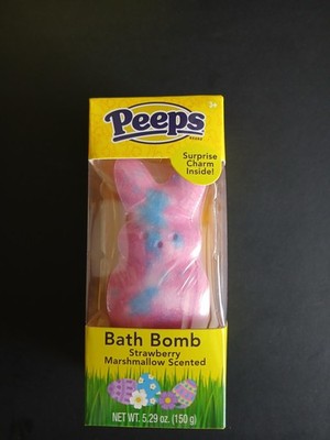 Peeps Easter Bath Bombs with Surprise Charm Inside 5.29 oz - Strawberry