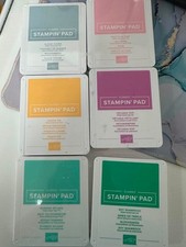 STAMPIN UP 6 RETIRED PADS