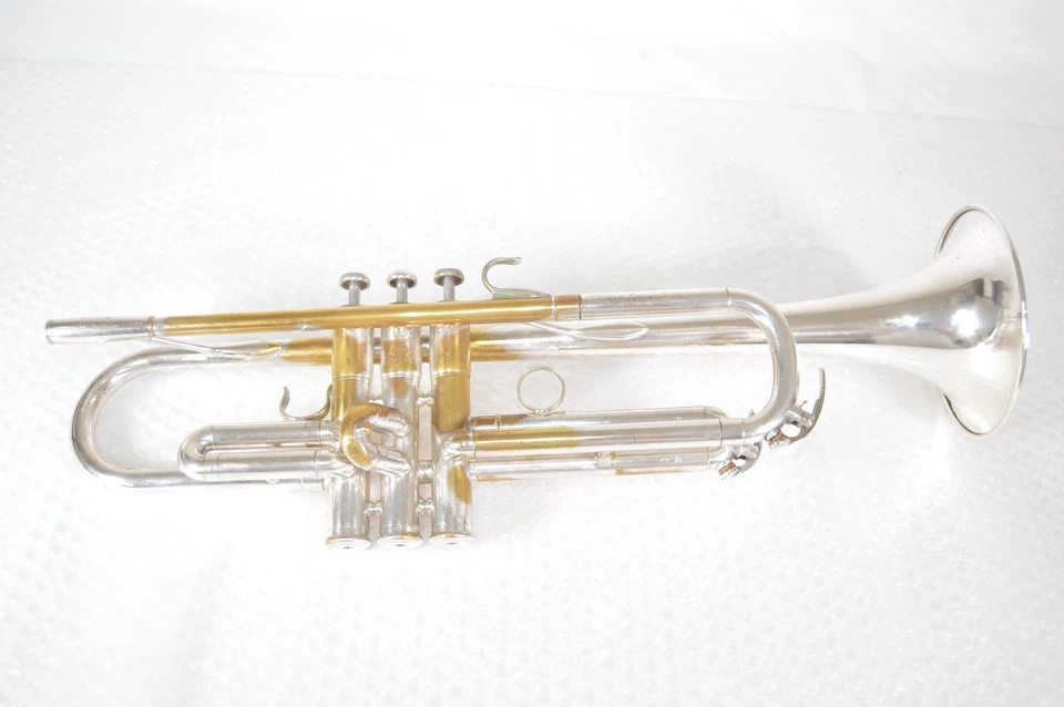 Yamaha YTR-737 Trompete versilbert Mouthpeace Musikinstrument mit... - Bild 3 von 4