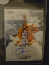 2025-26 Topps Chrome - Sky-Write Signatures Oso Ighodaro #SWS-OI Black Refractor