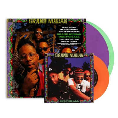 Brand Nubian - One For All 30th Anniversar Vinyl 2LP+7'' RE 