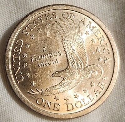 RARE 2000 D SACAGAWEA DOLLAR WITH DD ON LIBERTY, IN GOD WE TRUST