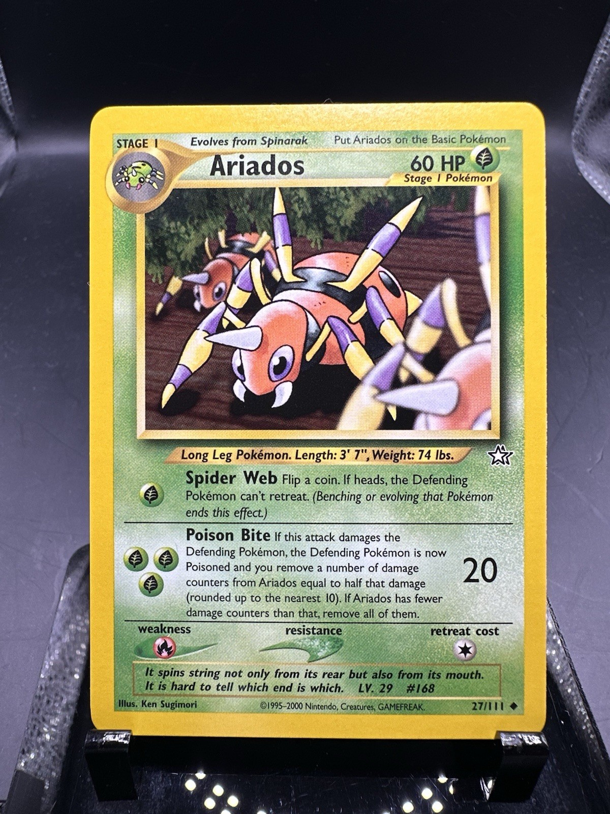 Pokémon - Ariados 27/111 Neo Genesis LP