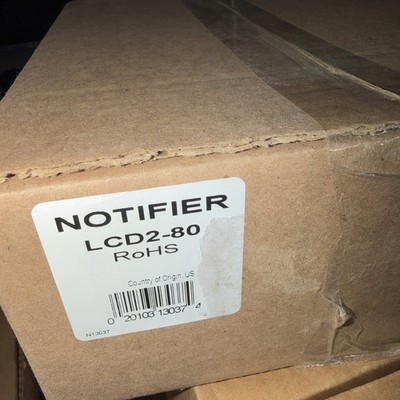 Notifier LCD2-80 Fire Alarm Annunciator