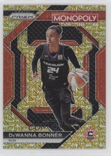 2024 Prizm Monopoly WNBA Skills Millionaire Gold Shimmer /500 DeWanna Bonner 1c7