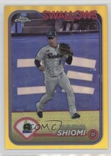 2024 Topps Chrome NPB Nippon Professional Baseball 74/75 Yasutaka Shiomi 04cw