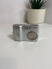 Nikon Coolpix L3 Digital Camera Silver 5.1 MP Zoom Tested  *Please review flaws*