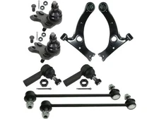 57ZH43N Front Control Arm Ball Joint Tie Rod and Sway Bar Link Kit Fits Matrix