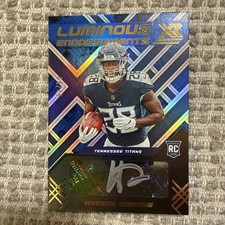 2022 Luminance X Hassan Haskins Rookie Auto /49 Titans