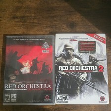 ​Red Orchestra Ostfront 41-45 & Red Orchestra 2 Heroes of Stalingrad NEW SEALED