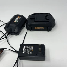 Worx Power Share 20v Max Lithium Battery And Charger WA3520