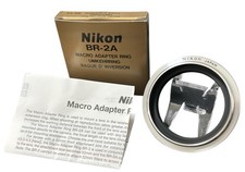  Almost Unused Nikon BR2A BR-2A Macro Reversing Adapter Ring for 52mm JAPAN