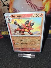 Torracat 33/162 - Reverse Holo - Temporal Forces Pokémon 