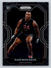 2020 Panini Prizm #341 Raekwon Davis RC (ref 193669)
