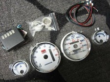 94-01 Acura Integra Automatic Ls Rs Gs 7 Color Cluster Led Glow Gauges 8k Rpm