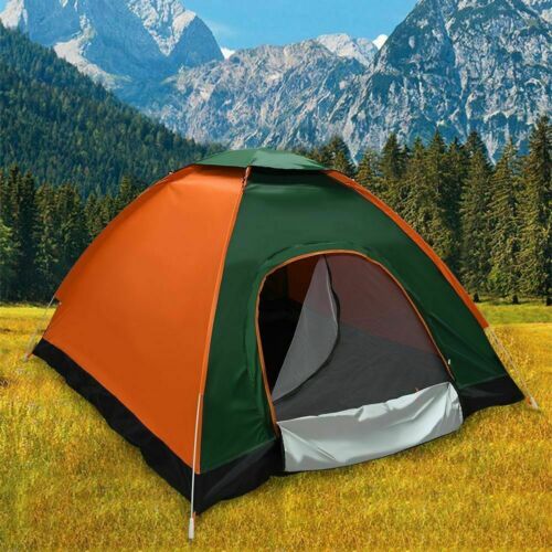 3-4 Man Automatic Pop Up Tent Camping Tent Waterproof Outdoor Hiking Travel Tent - Picture 15 of 24