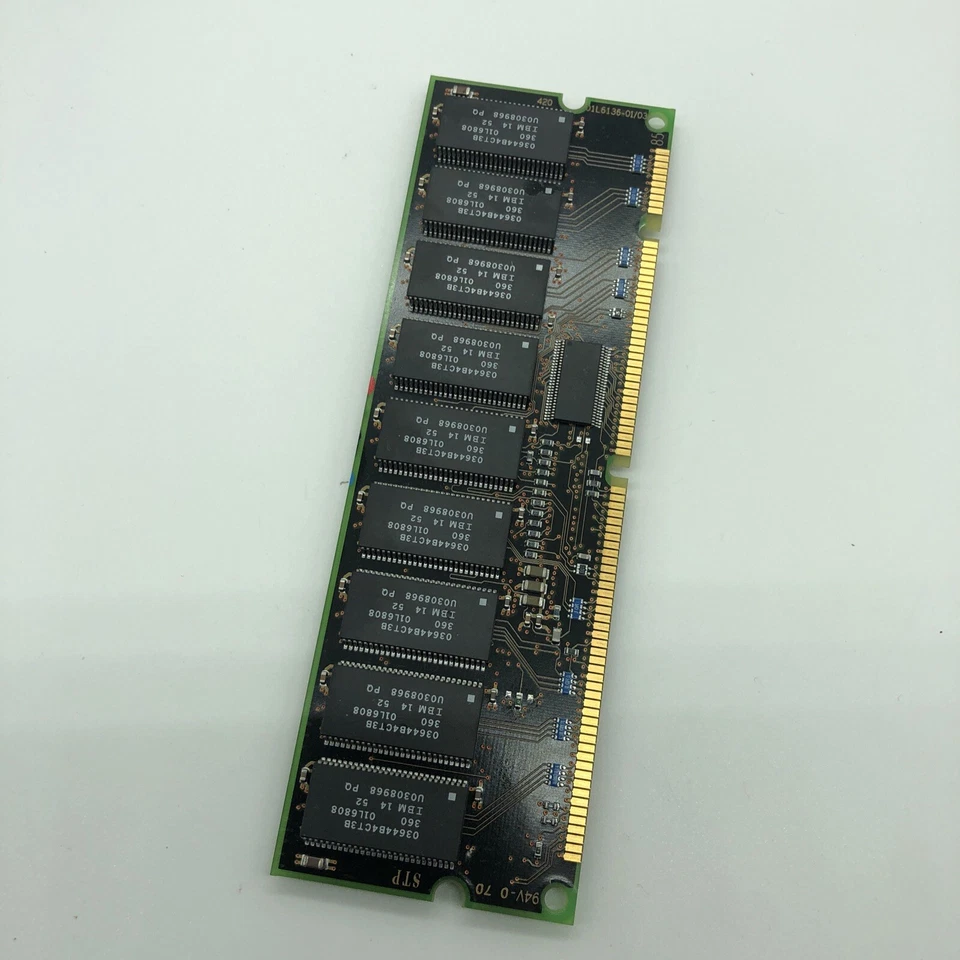 IBM 256MB PC-100 168-Pin ECC DIMM Memory Module 32x72 256 01K7391 01K1142 PC100 - Image 4 of 4