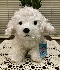 WEBKINZ BICHON FRISE HM668 New with Unused Code Attached & Free Shipping!