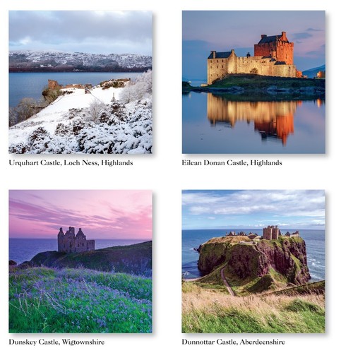 Scottish Castles Calendar 2025 Wall Planner Organiser Christmas New Year Gift - Picture 4 of 5
