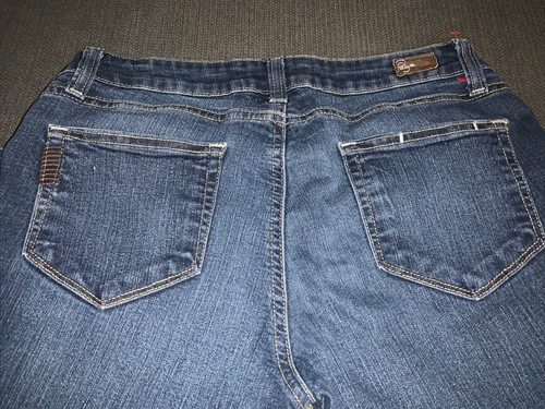 Paige Peg Skinny Jeans Blue Denim Slim Stretch Womens Size 29 - Imagen 4 de 4