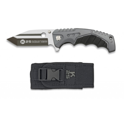 Navaja RUI K25 Bicolor Acero Inox. Titanium. Hoja 9 cm. Knives Messer 18108-A