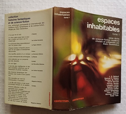 C1 Doremieux UNBEWOHNBARE SPACES 1 SF Anthologie CASTERMAN 1973 EO Relie