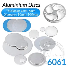 1mm-6mm Aluminium Discs/Circles/Round Blanks (Precision Laser Cut) Dia 50-300mm