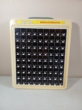 1981 Galoob Touch n Tell Me Addition  Subtraction Push Button Calculator.