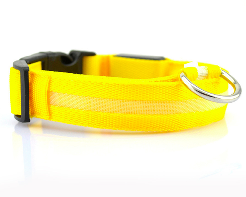 LED Glow Collar Dog Puppy Pet Flashing Light Safety Glow In The Dark FAST POST - Picture 78 of 81