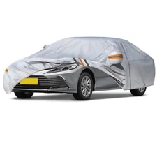 Car Cover Waterproof All Weather Dust UV Rain Snow Wind Protection Fit for Sedan