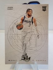 2022-23 Panini Court Kings Works in Progress Jaden Hardy #29 Rookie RC