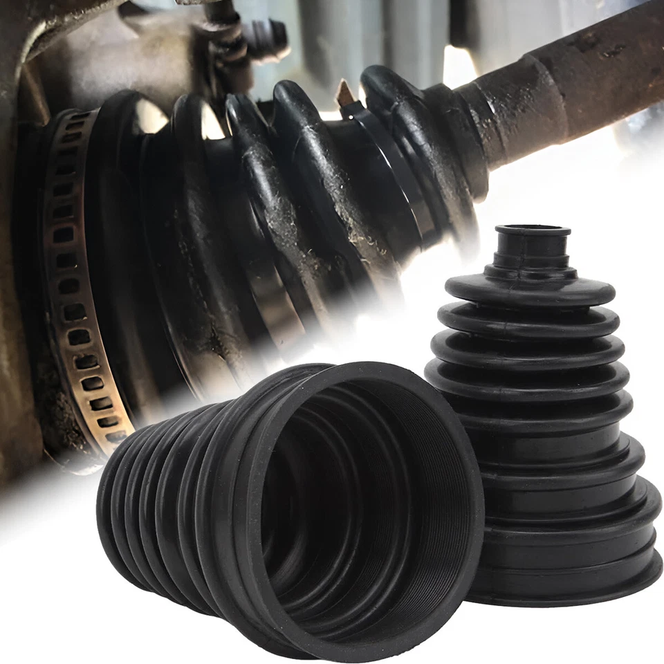 4x Eje de transmisión CV Junta Bota Kit Universal para Coche Velocidad Constante Cubierta Antipolvo Foto 3 de 4
