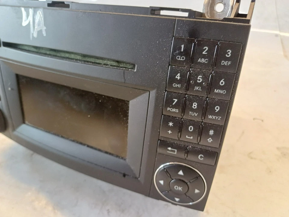 4A* Mercedes Benz W169 W245 Autoradio Radio CD FM Bordcomputer A1698705494 - Bild 3 von 4