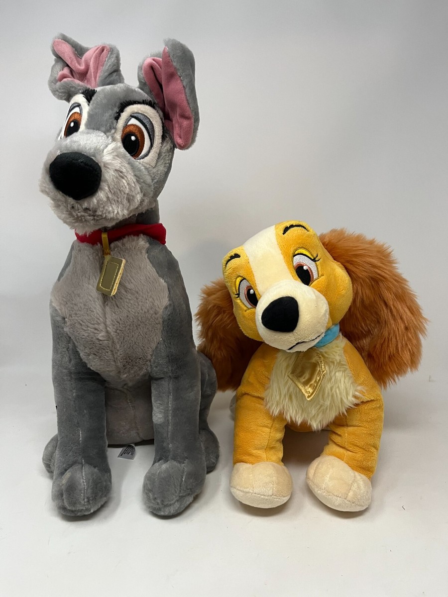 Lady and the Tramp ぬいぐるみセット Disney Store Authentic Lady Plush Lady and the Tramp New