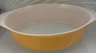 Vintage Pyrex #23 2 1/2 Quart Glass Ovenware Bright Yellow 12.5” x 8.5”