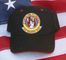 1ST BATTALION 9TH MARINES 1/9 HAT CAP WOWMH PIN UP US MARINE "THE WALKING DEAD"