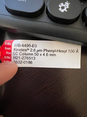 Kinetex 2.6um Phenyl-Hexyl LC Column 50x4.6mm (p/n 00B-4495-E0) | eBay