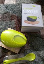 2 x LIME Concept Caster Spice Salt Pepper Shaker etc  new stylish gift