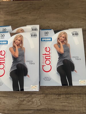 Conte Tights Episode 50 den - Thick Warm Durable Microfibre Women Pantyhose lot