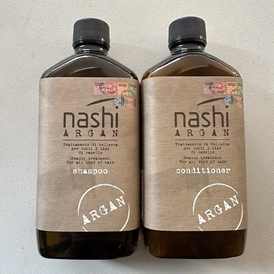 NASHI ARGAN Shampoo 500ml und Conditioner 500ml