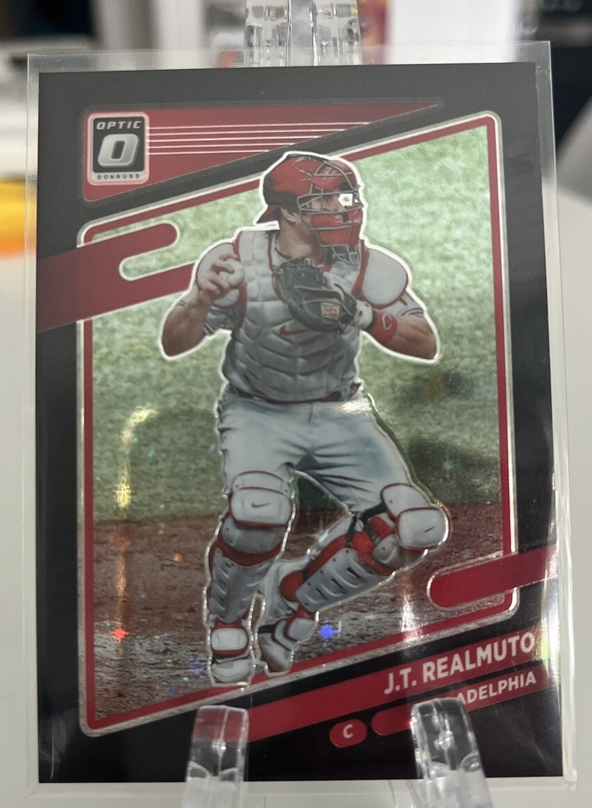 2021 Panini Donruss Optic Black Stars Prizm /149 JT Realmuto #161