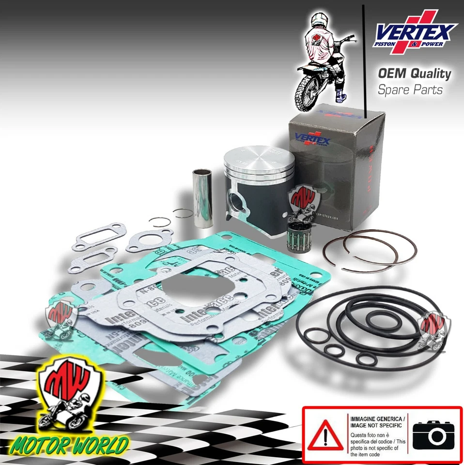 KIT KOLBEN + KÄFIG + DICHTUNGEN KOPF VERTEX KTM SX 125 2007 2008 2009 2010