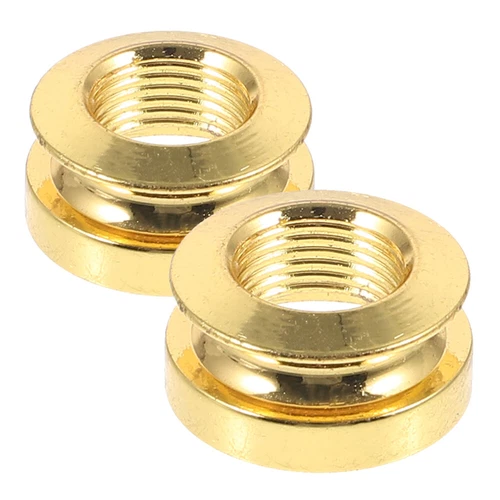 2 Pcs Guitar Pickup Socket Acoustic Accessories Strap Button
