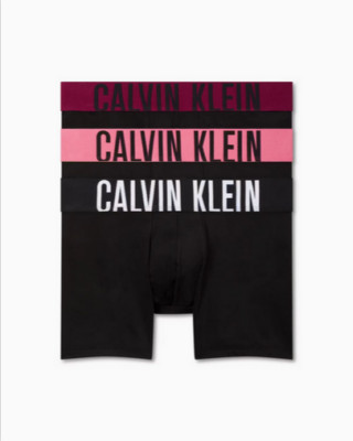 Calvin Klein Intense Power 3-Pack Microfiber Boxer Briefs, Multi, Small