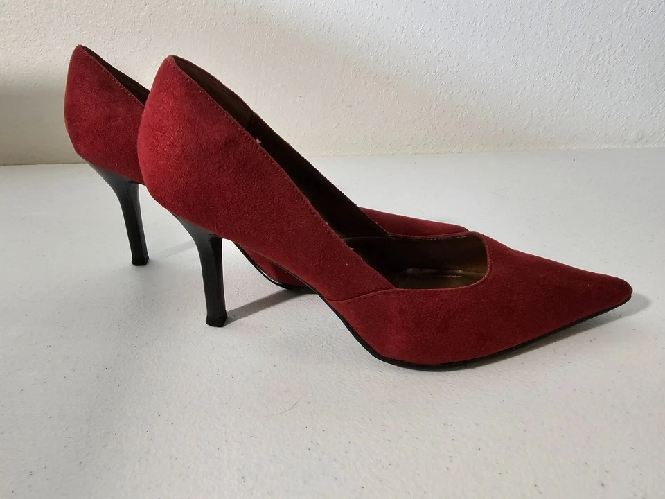 Zapatos de salón Rampage Maria rojos para mujer talla 6,5 Foto 2 de 4