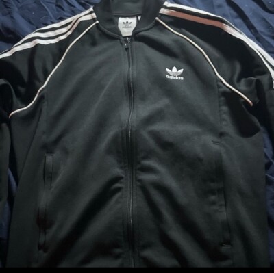 Adidas Originals - Black/White Track Jacket sz. M